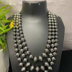 SILVER OXIDISED LAYER MALA