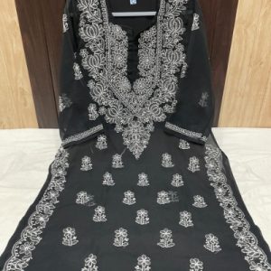 2042 GEORGETTE KURTHI FREE INNER