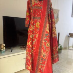 2323 KURTI PANT DUPPATTA SET