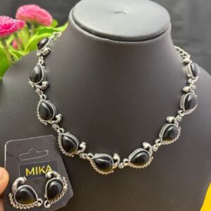 MK210OXIDISED NECKSET